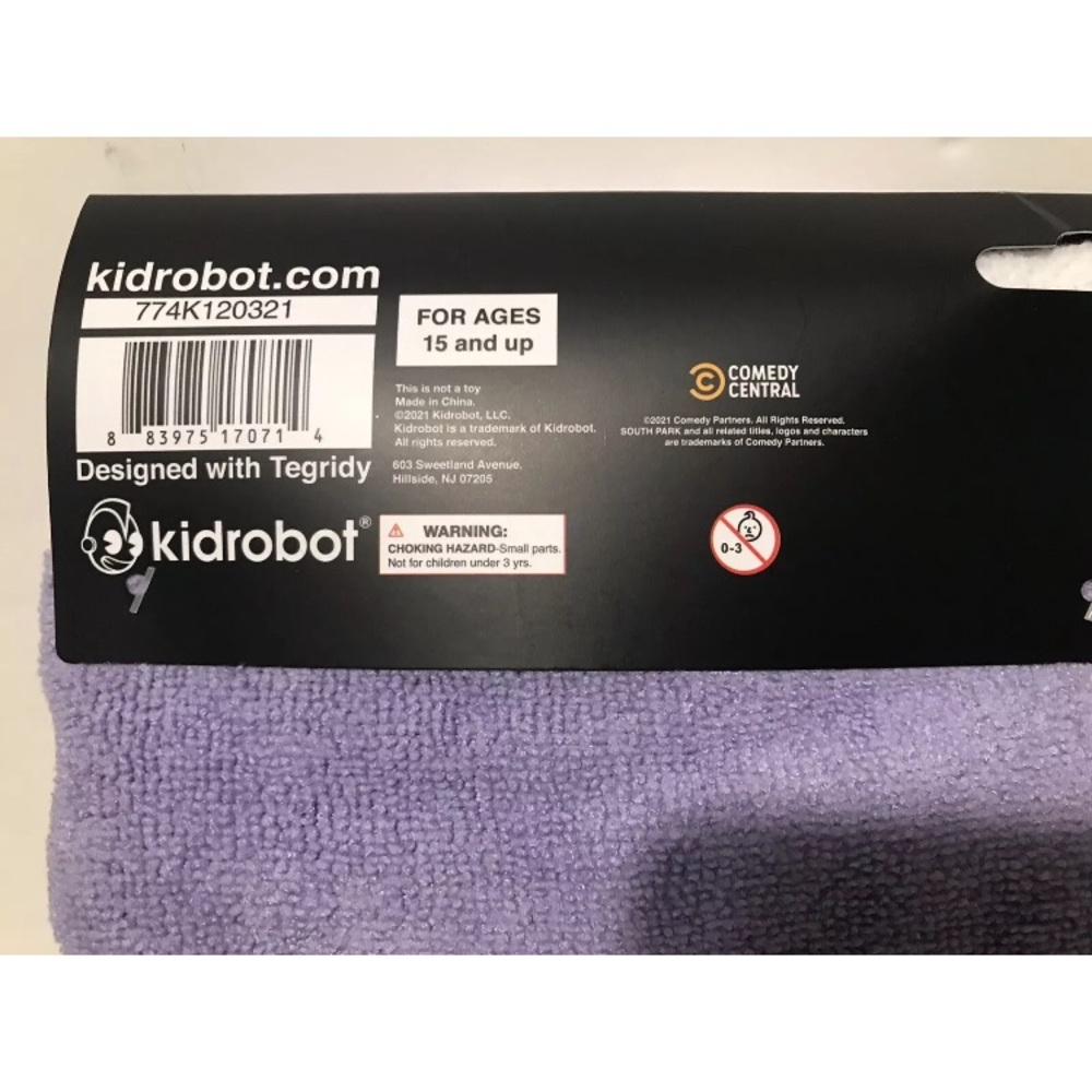 KIDROBOT SOUTH PARK STONED TOWELIE 24 Inch Towel Adidas Dunny Munny Supreme 420 - Picture 4 of 12
